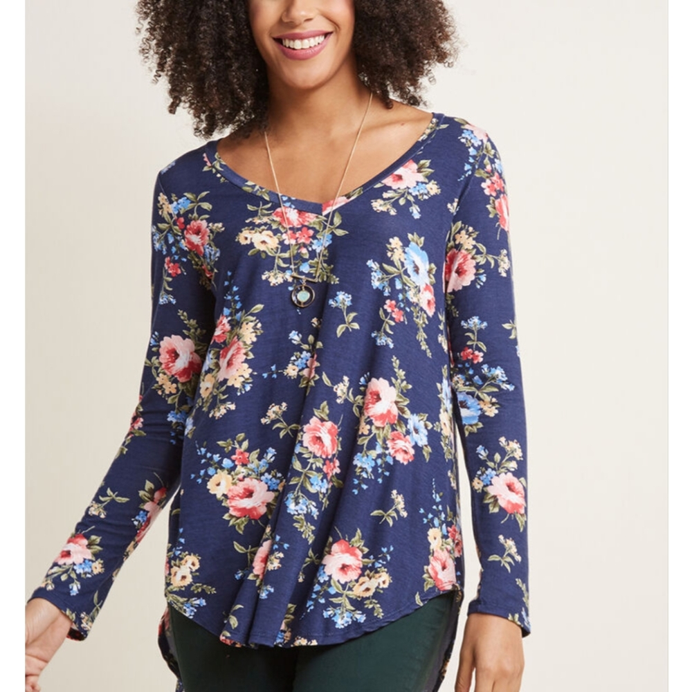 Modcloth Floral Tunic